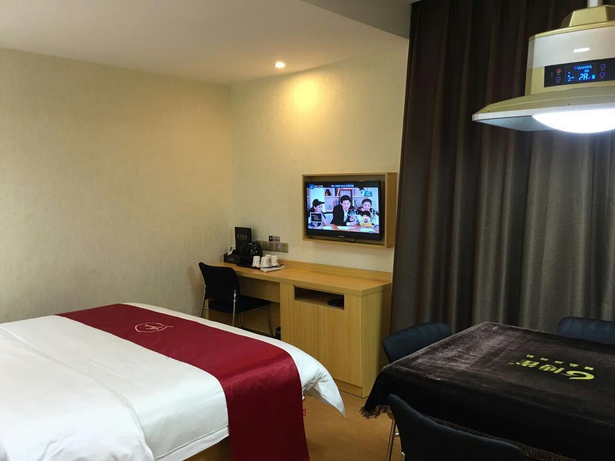 Thank Inn Chain Hotel Hunan Changsha Furong District Railway Station מראה חיצוני תמונה